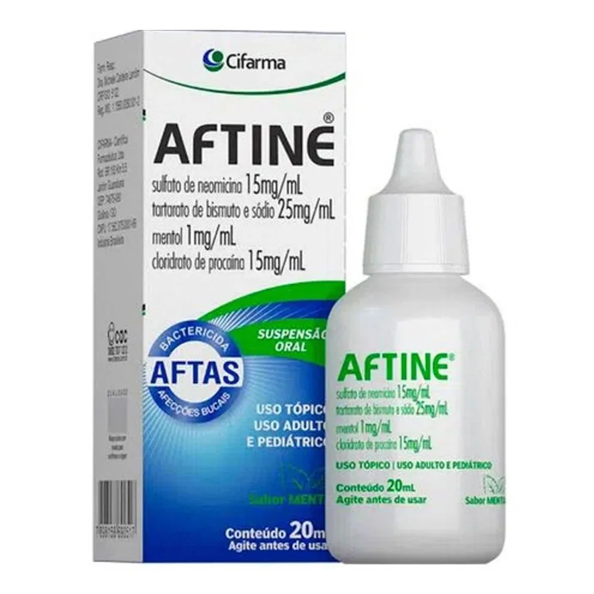 Aftine 15+25+1+15Mg Sus Or Fr 20Ml