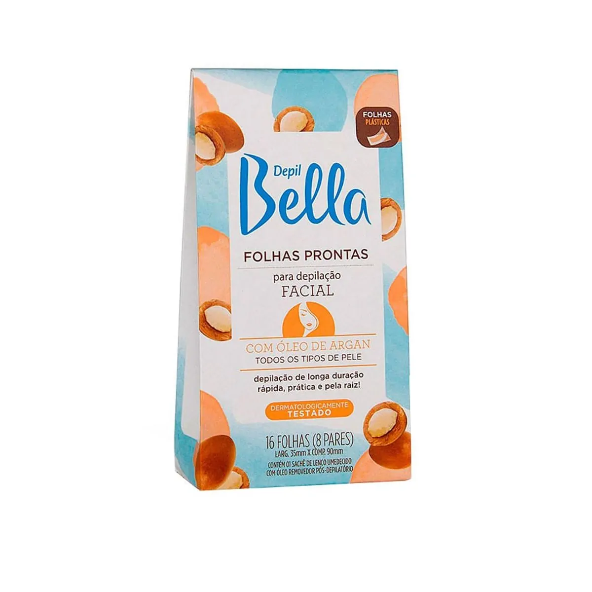 FOLHAS DEPIL BELA FACIAL OLEO