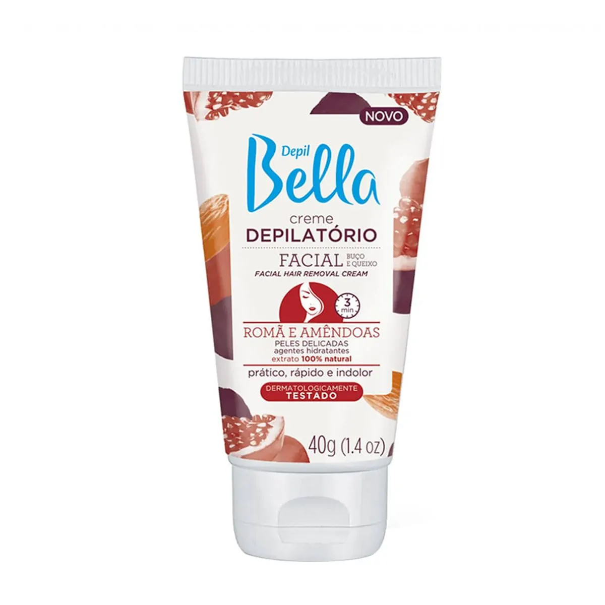 CR DEP FAC DEPIL BELLA 040G RO