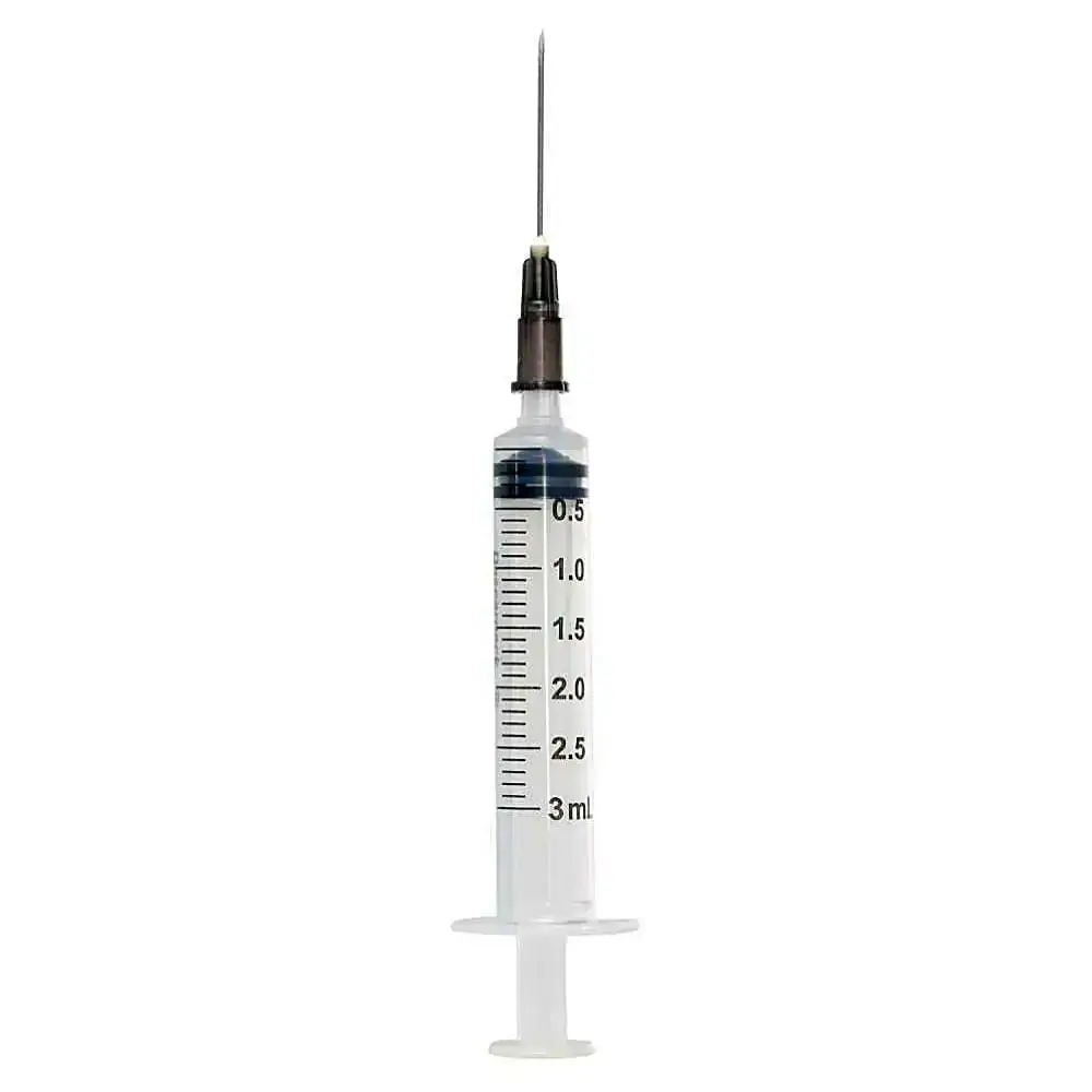 Seringa Desc 3Ml Cag (25X07) Luer-Slip