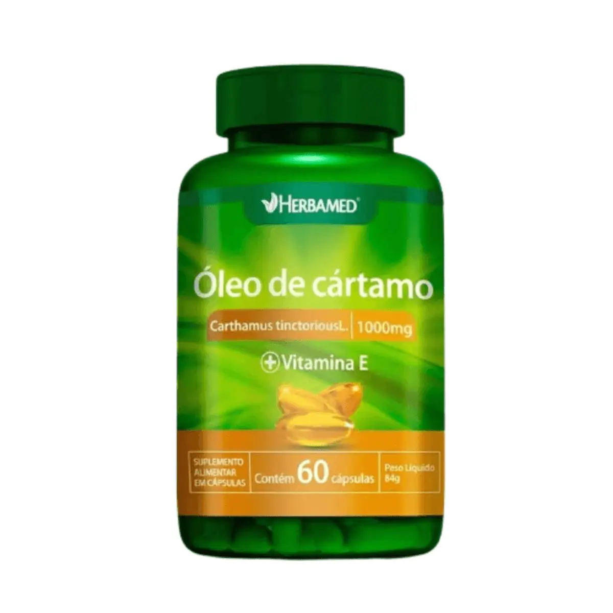 OLEO DE CARTAMO+VIT E 60CAP