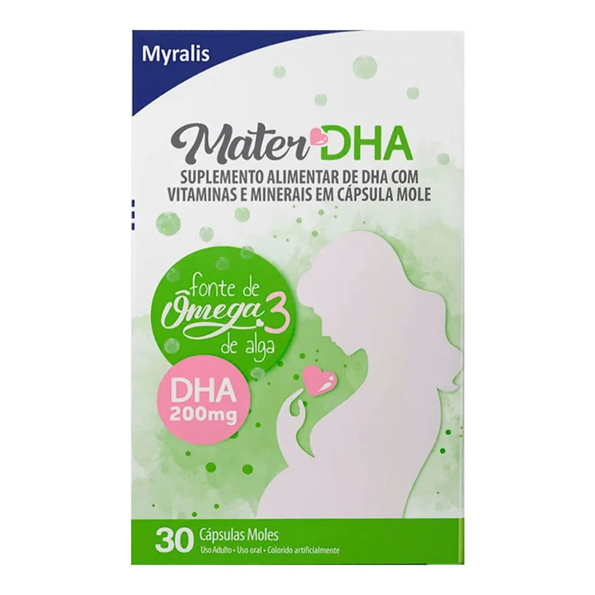 MATERDHA 200MG CX 30 CPS