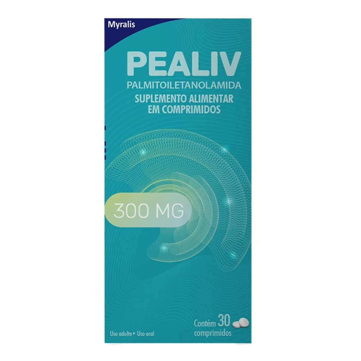 Pealiv 300Mg C30 Comp-Demais Prod