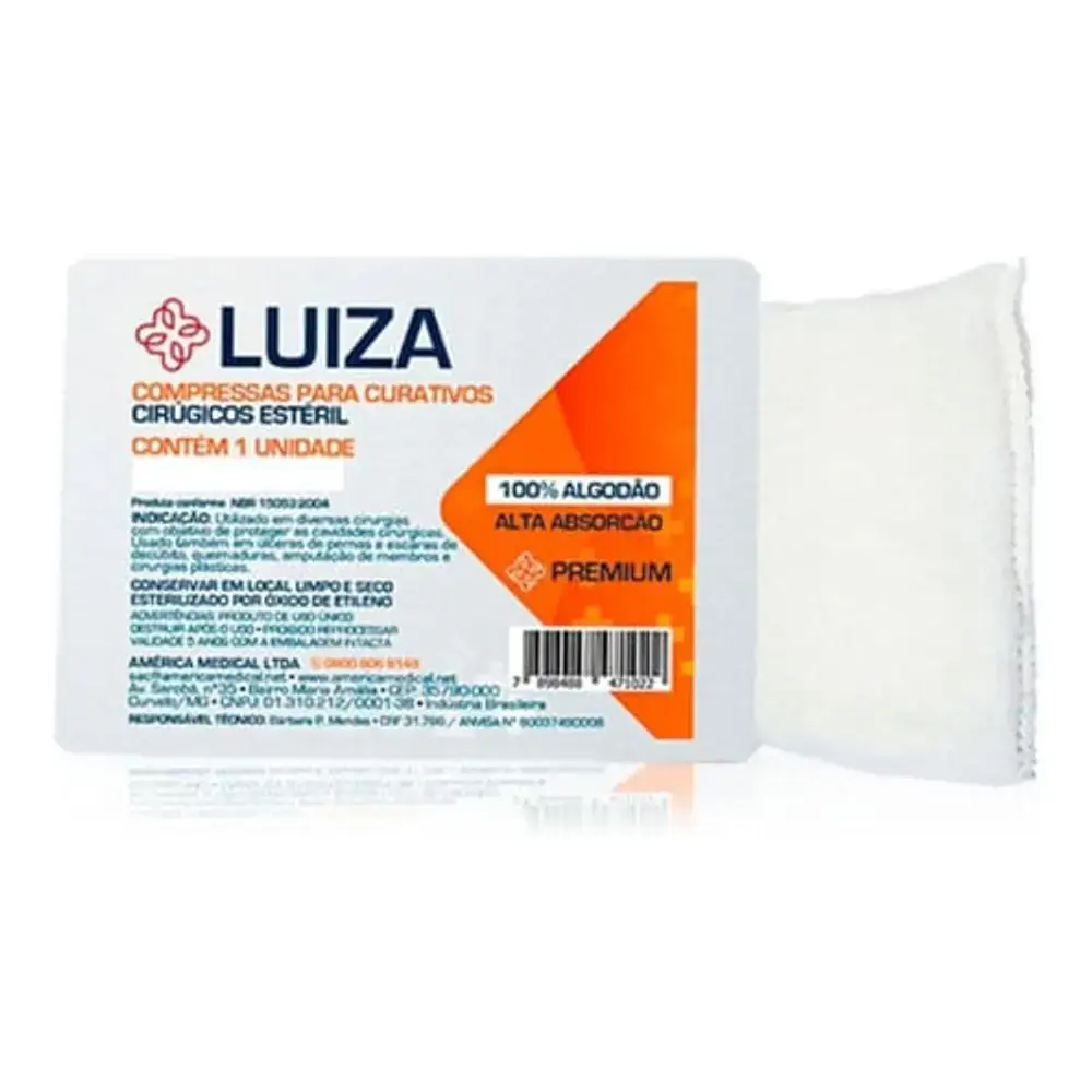 Curativo Cirurgico Esteril Luiza C1 Unid 15X30cm