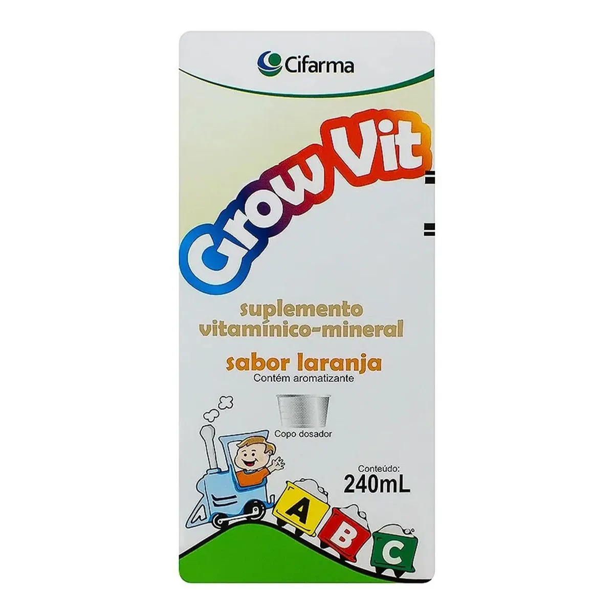 Grow Vit Laranja 240Ml Cfp