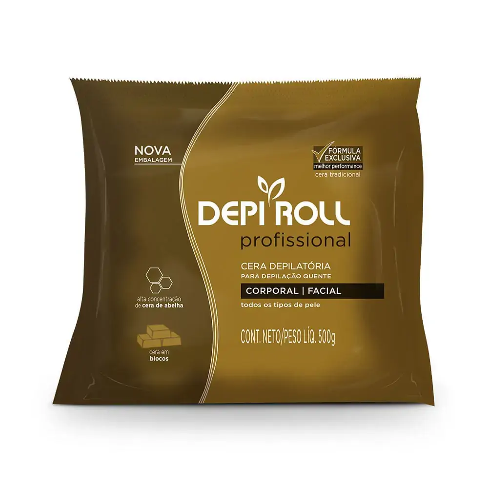 Cera Quente Depiroll Bloc Trad 500G