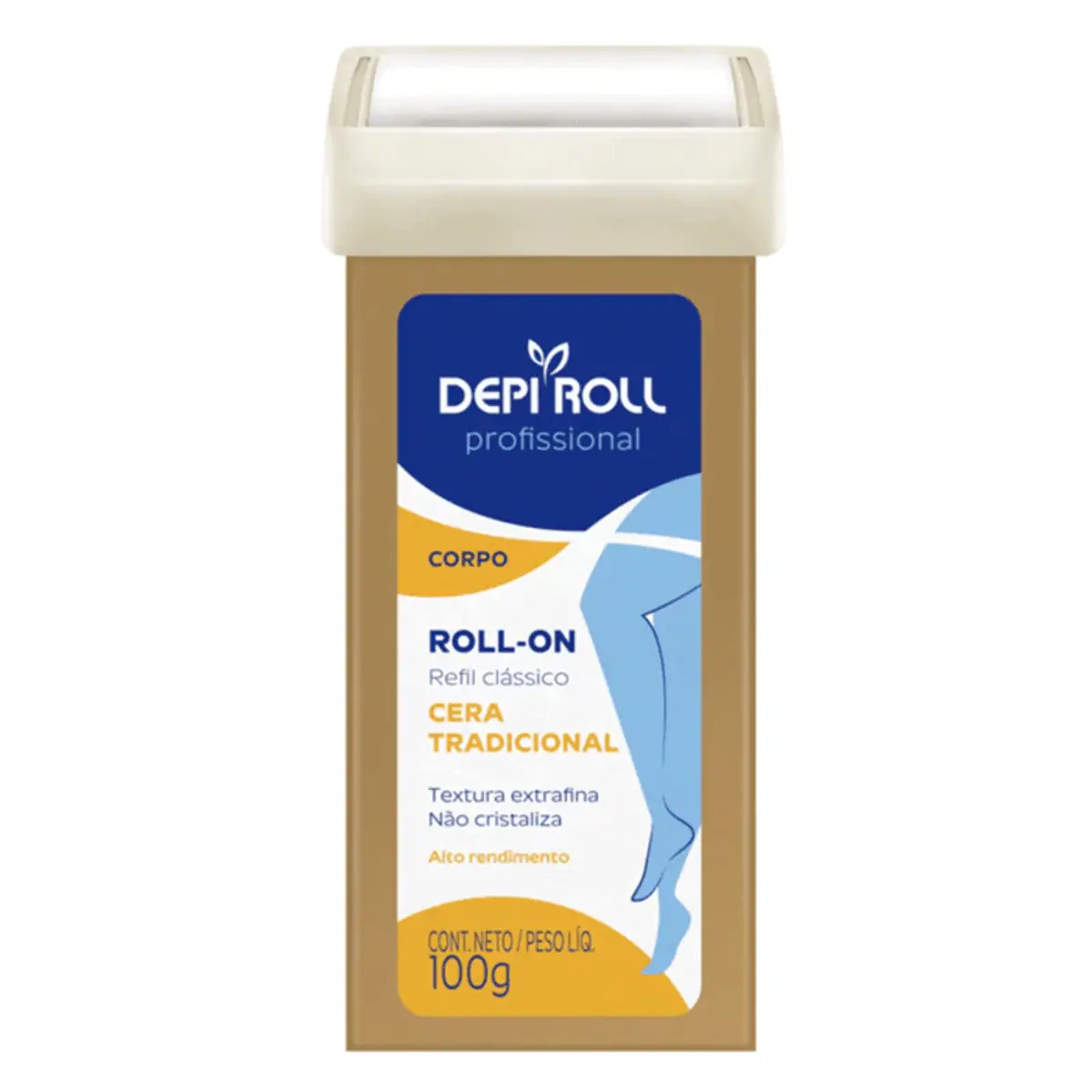 Cera Depil Refil Roll On Trad Tf 100G