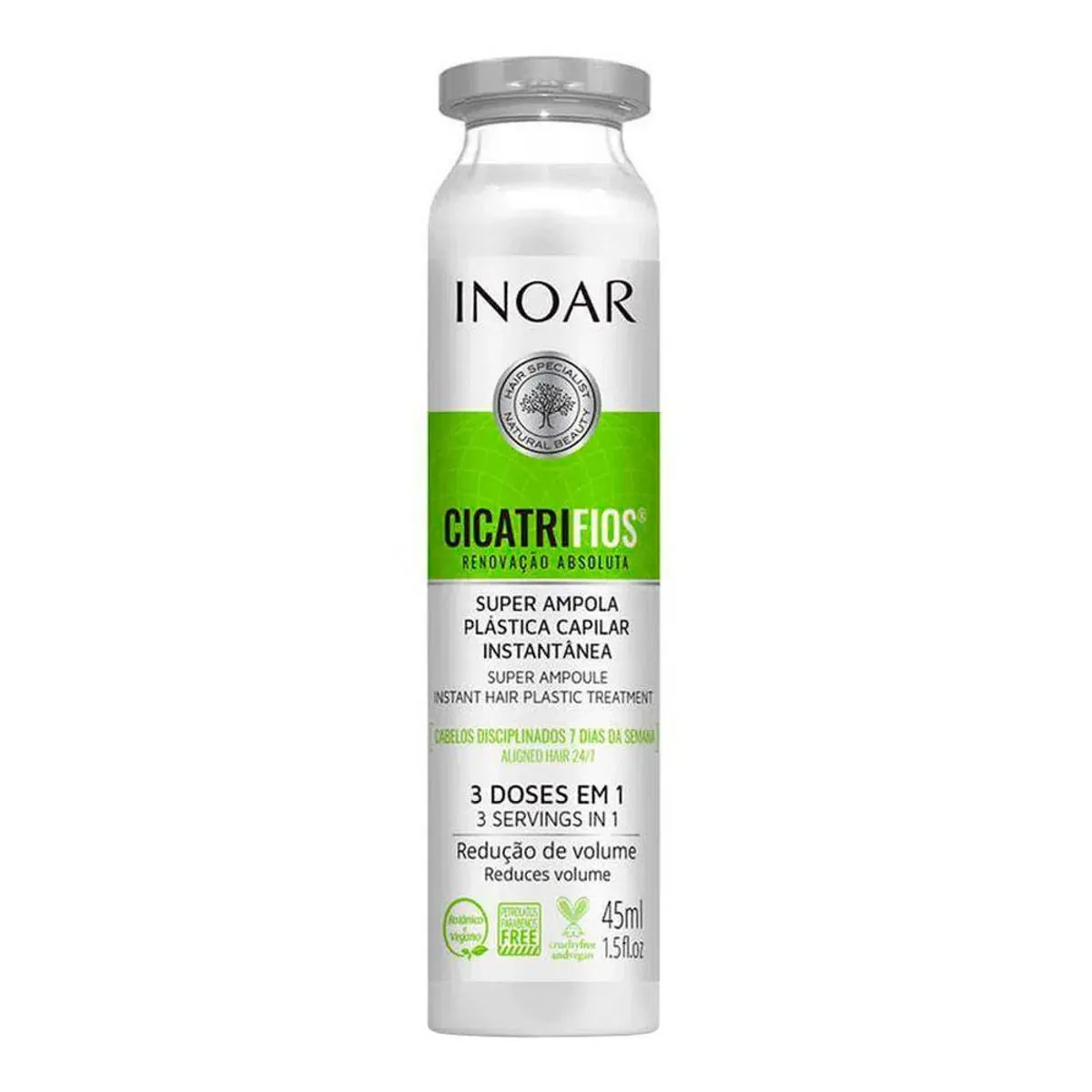 AMPOLA INOAR 45ML CICATRIFIOS
