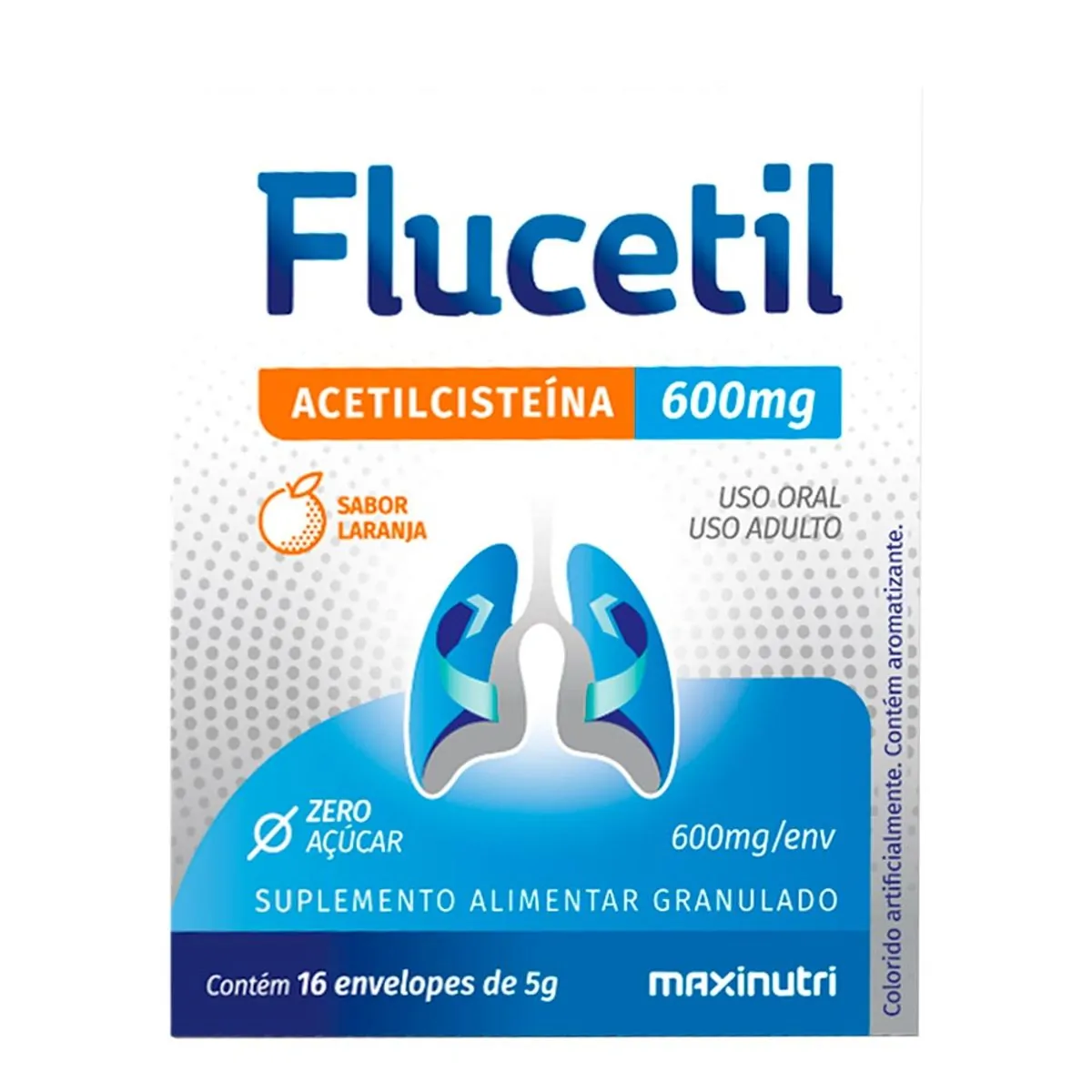 Flucetil 600Mg Sab Lar Env C16 - Maxinutri