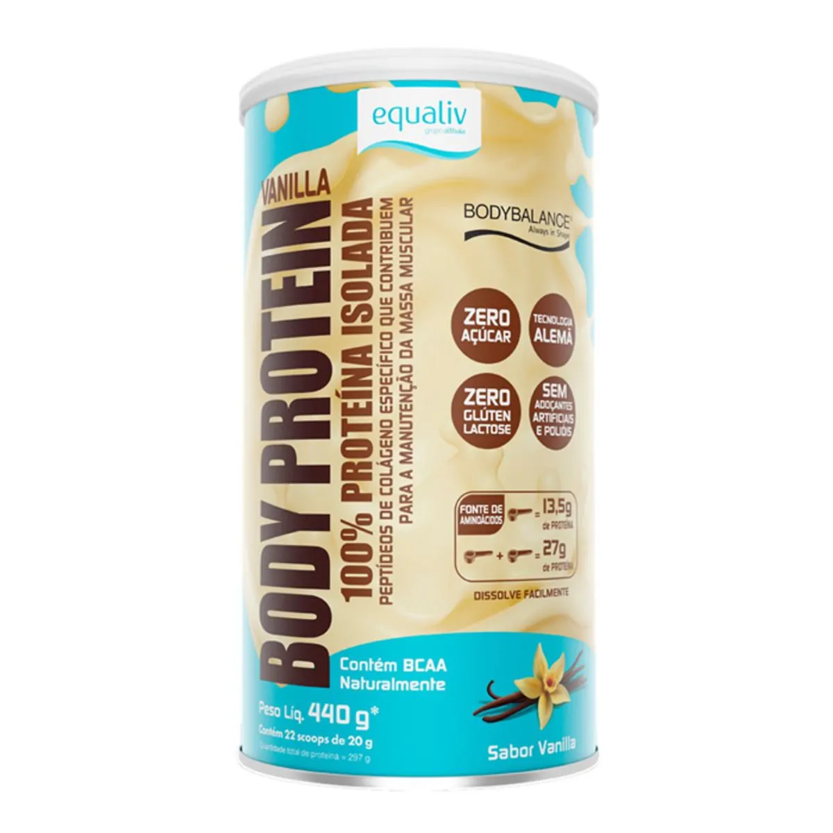 BODY PROTEIN VANILLA 440G