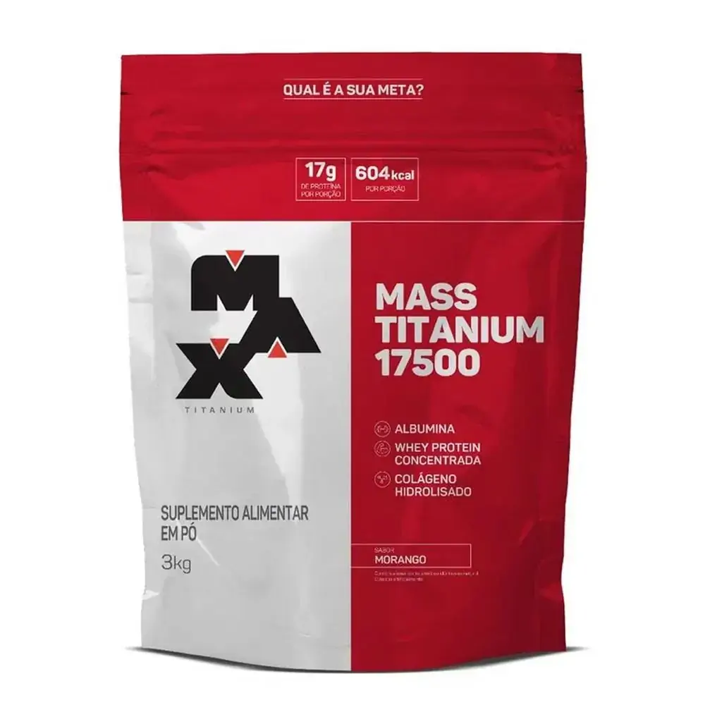 MASS 17500 MORANGO 3KG MAX TIT