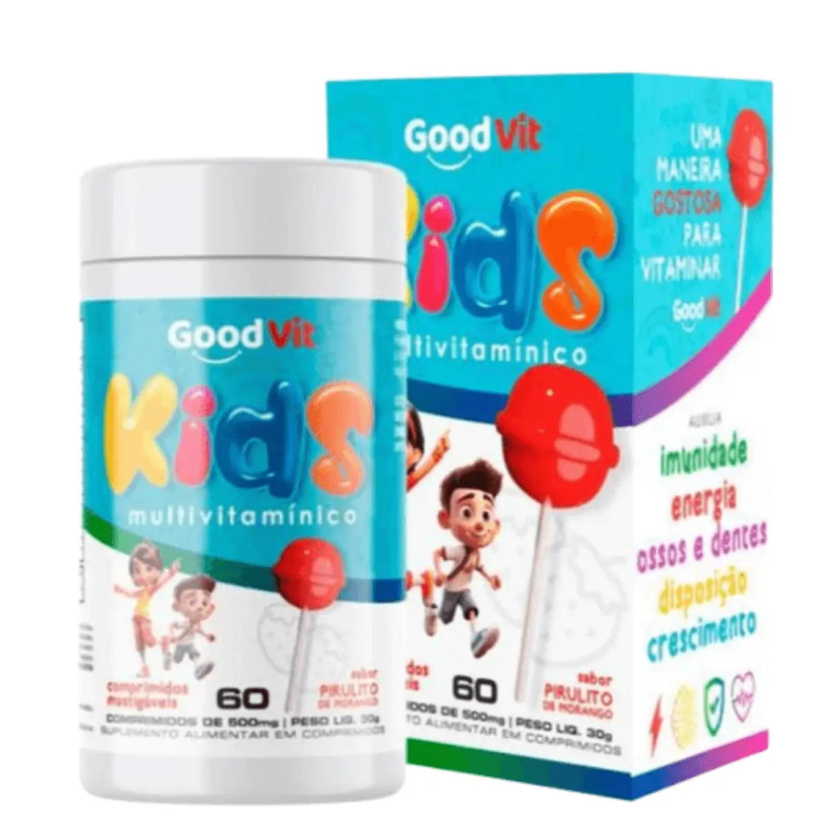 GOOD VIT KIDS POLIVITAMINICO 60 CPR MAST. - .