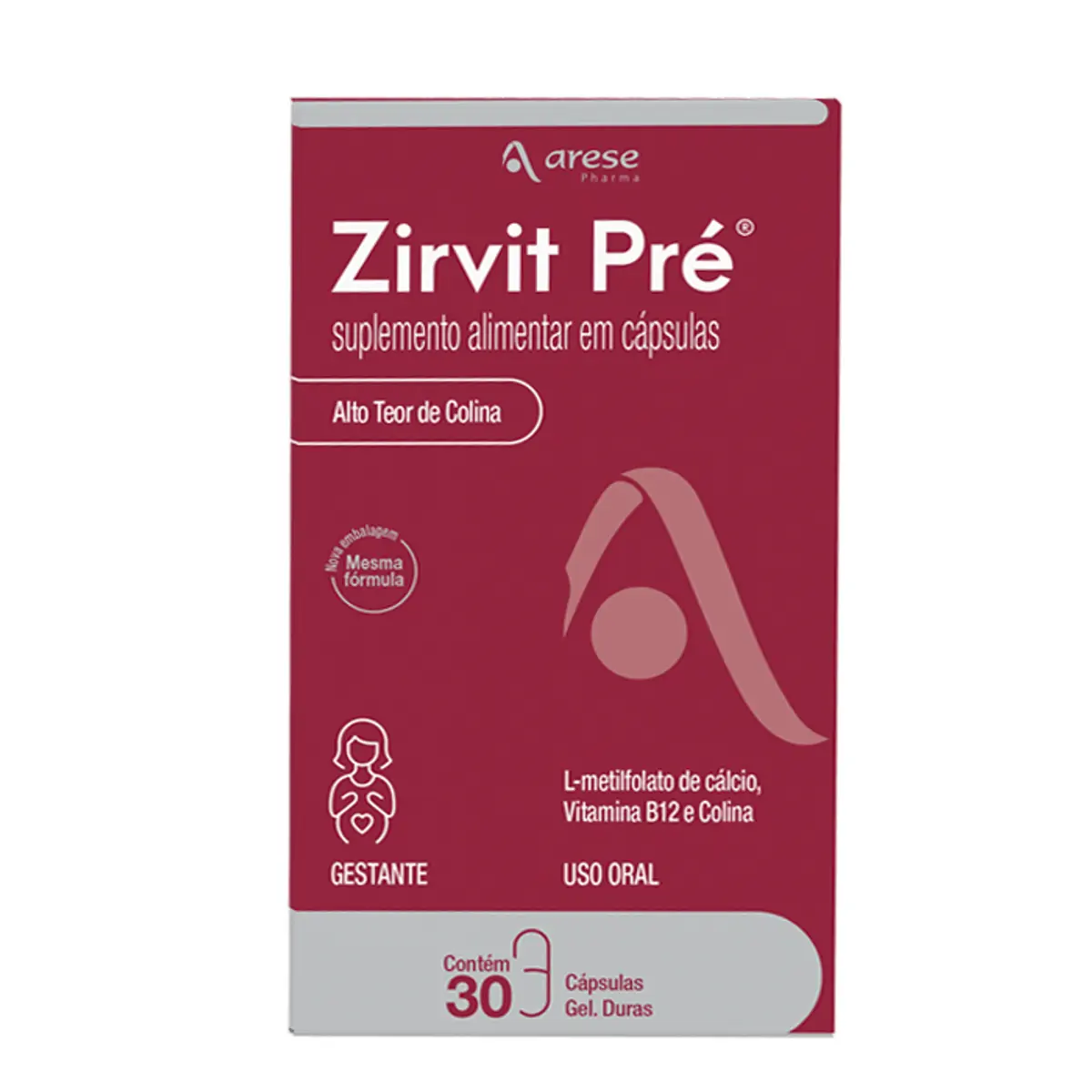 ZIRVIT PRE 30 CAPS