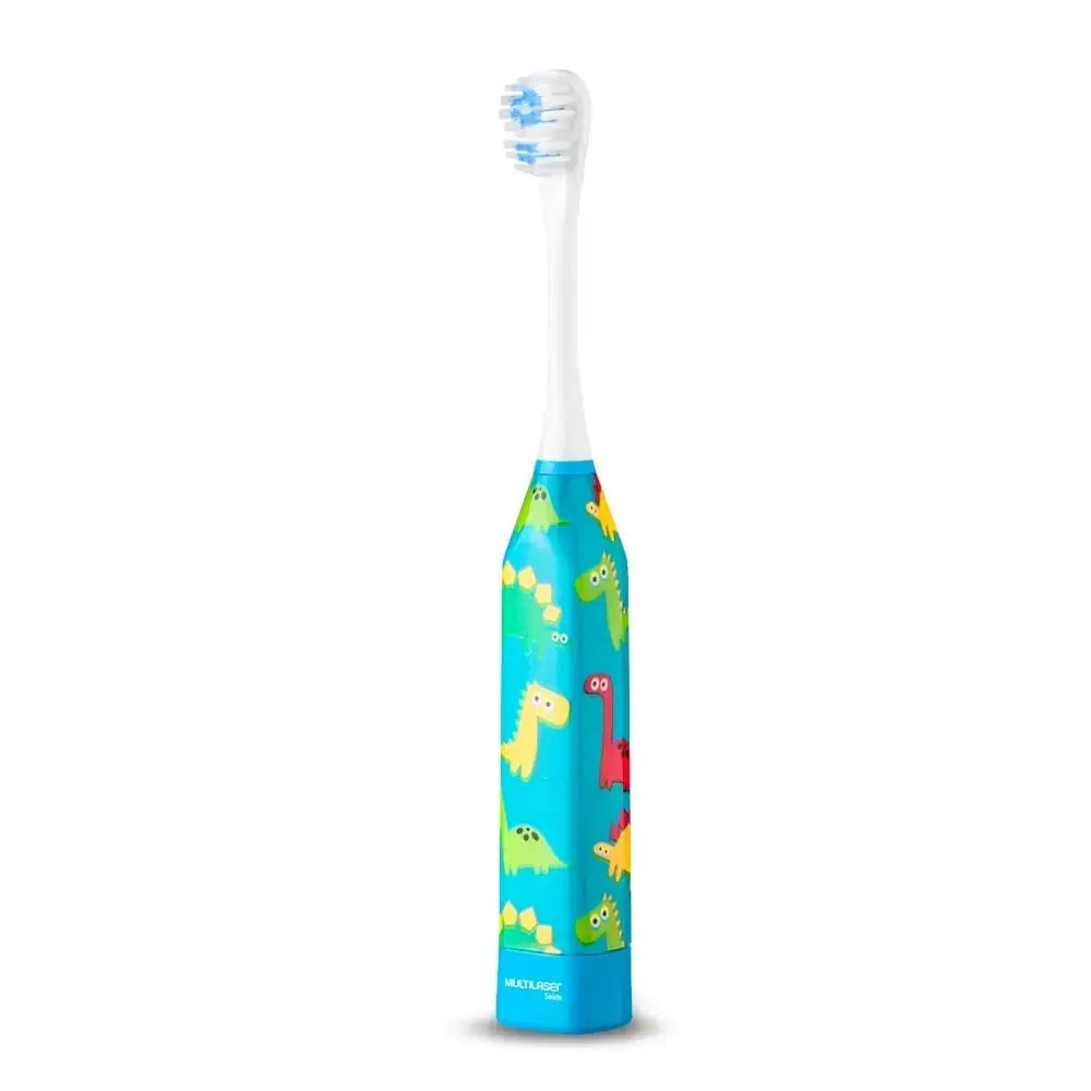 ESCOVA DENTAL INFANTIL ELETRICA DINOSSAURO - MULTILASER