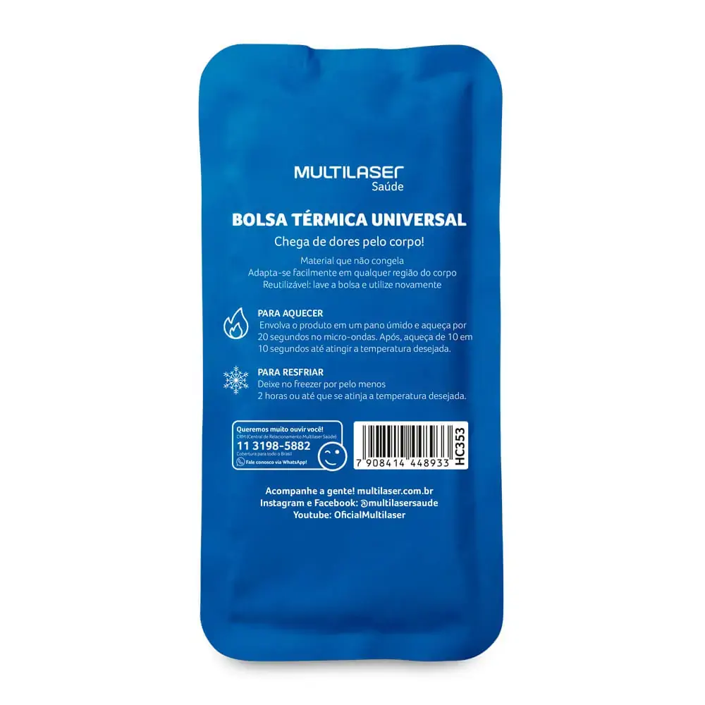 Bolsa Termica Gel Azul