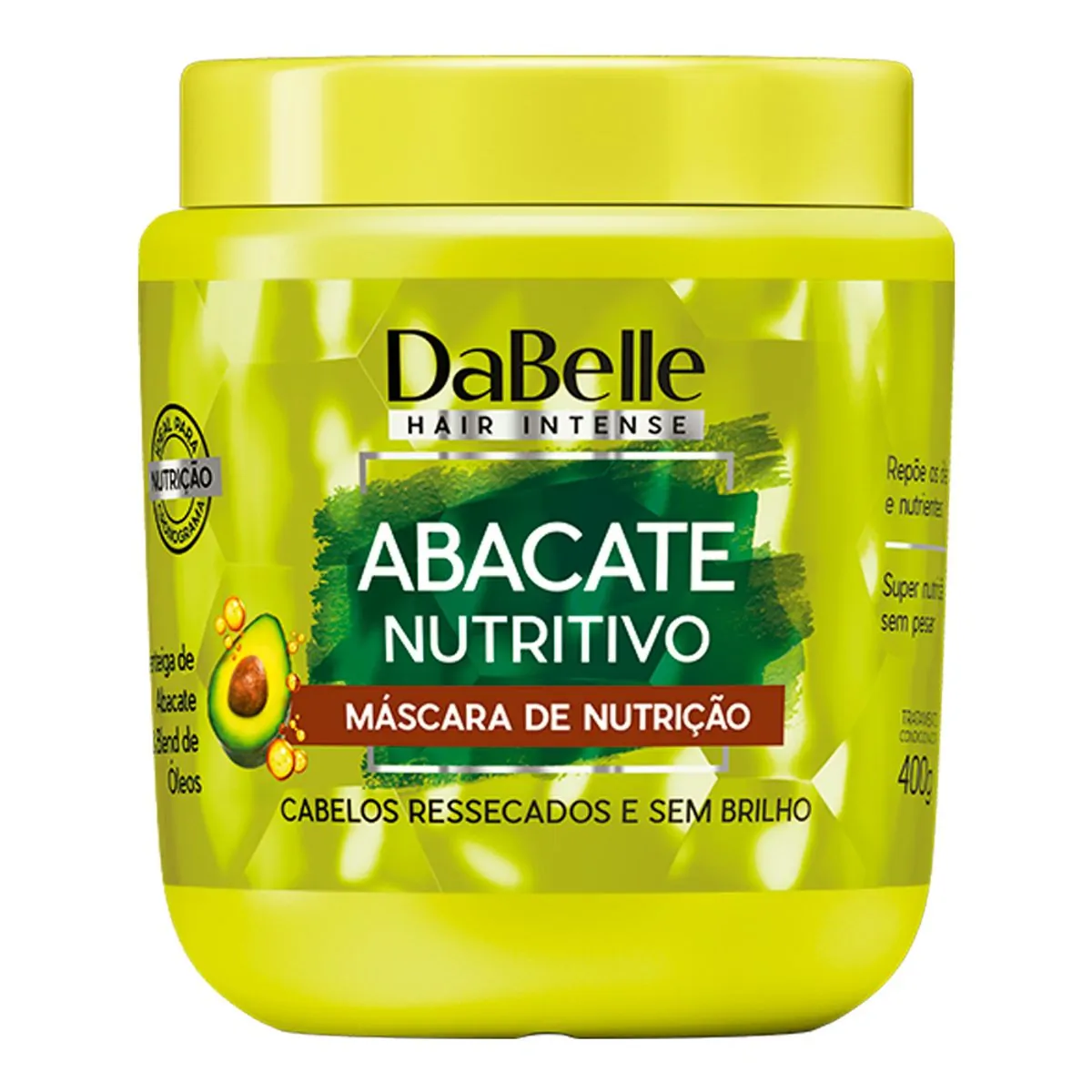 MASCARA HIDRAT DABELLE 400G ABACATE NUTR