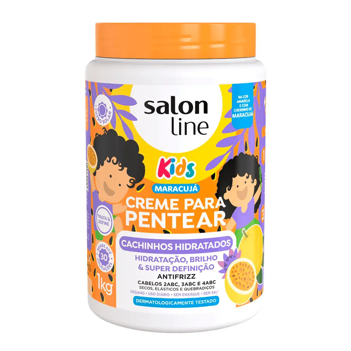 Cr Pent Salon Line 1000G Kids Maracuja Cond *