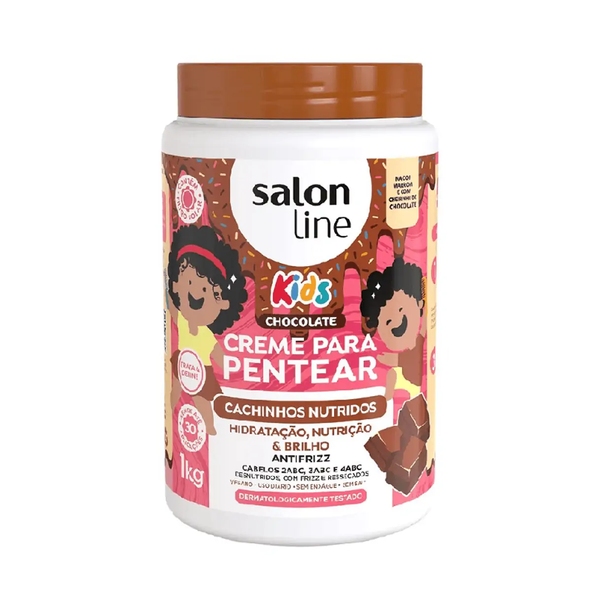 Cr Pent Salon Line 1000G Kids Chocolate Cond *