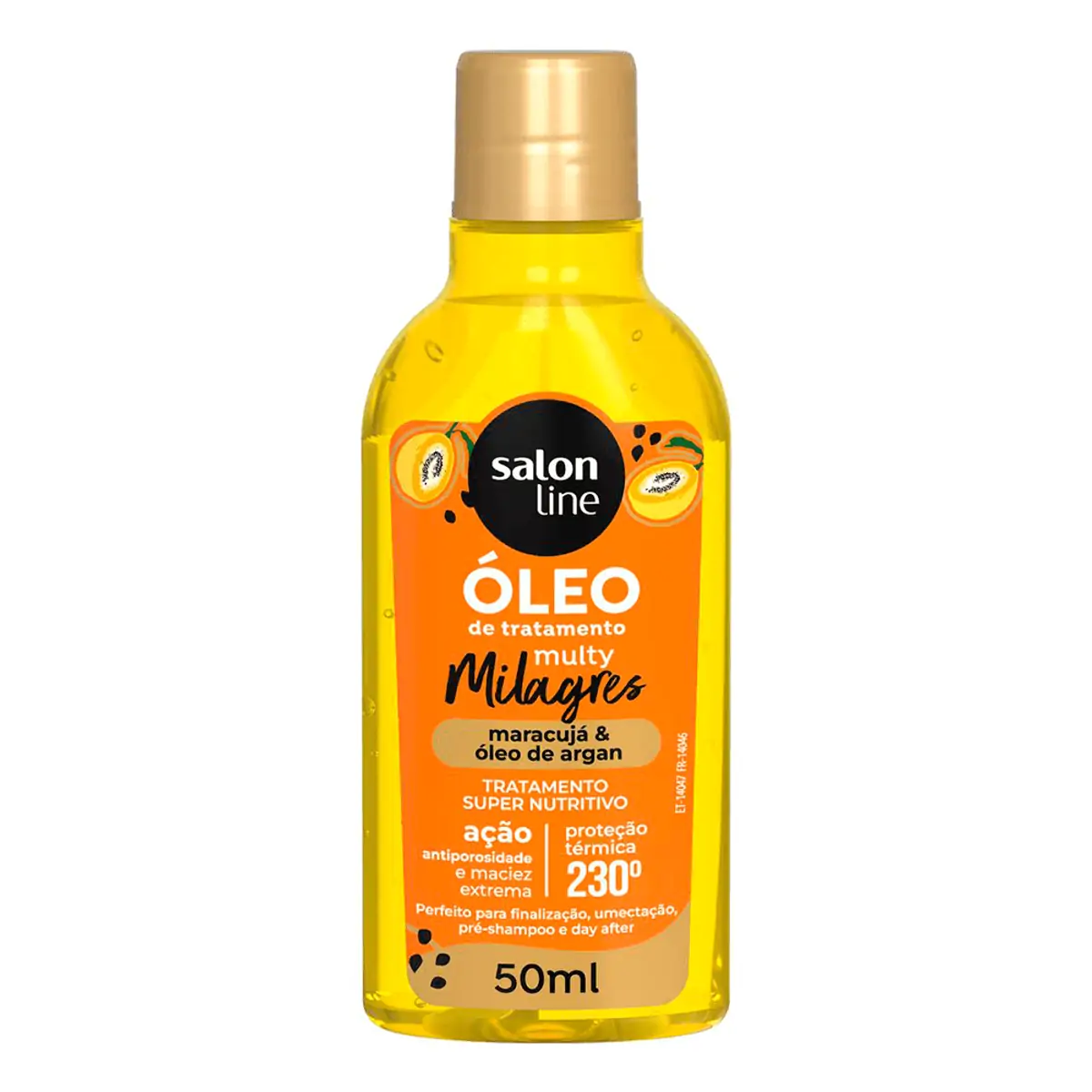 OLEO CAPILAR SALON LINE MARACUJA MULTY MILAGRES 50ML