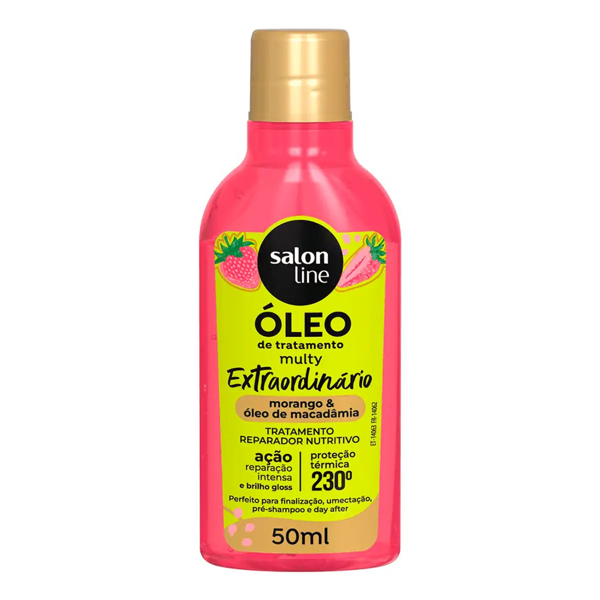 OLEO CAPILAR SALON LINE MORANGO MULTY EXTRAORDINARIO 50ML