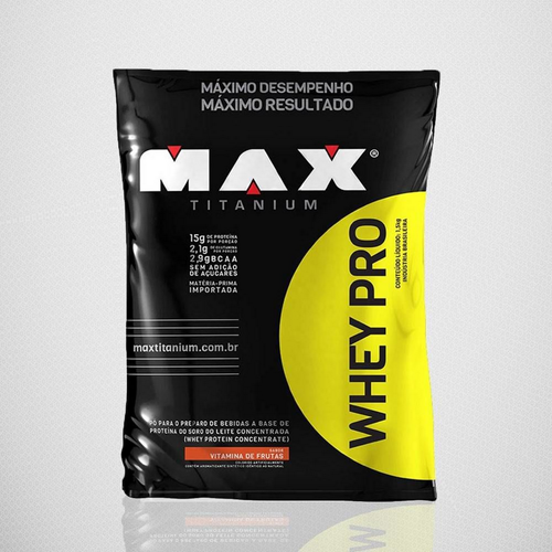 WHEY PRO BAUNILHA 1,5KG MAX TI