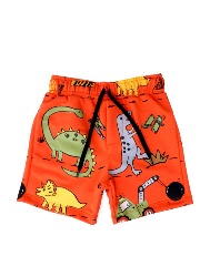 BERMUDA - TRATOR COLOR DINOS - LARANJA 2142