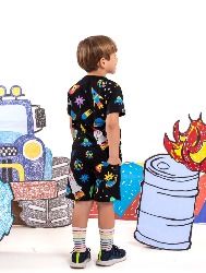 CONJUNTO - ESPAÇO COLOR - PRETO 