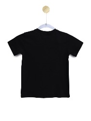 Camiseta Infantil Estampa Avião Preto - Tam. 2 a 10 anos