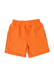 Bermuda Infantil Moletom na Cor Laranja Claro – Tam 2 a 10