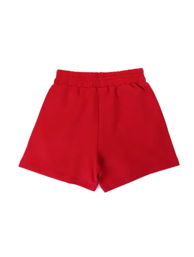 Short Saia Infantil Moletom na Cor Rosa Pink – Tam 2 a 10