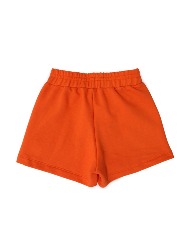 Short Saia Infantil Moletom na Cor Laranja Claro – Tam 2 a 10