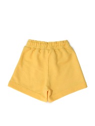 Short Básico Menina em Moletom na Cor Amarelo BB – Tam 2 a 10
