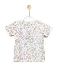 Camiseta Infantil Estampa Gatinha Verde - Tam. 2 a 10 anos