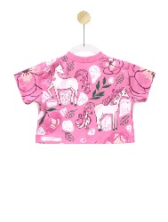 Cropped Infantil Estampa Unicórnio - TAM. 2 a 10