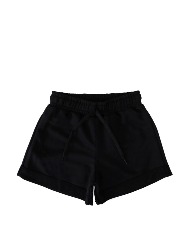 Short Infantil Feminino Liso Preto – TAM. 2 a 10 anos