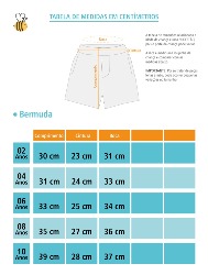 BERMUDA CADARÇO - SPACE QUE BRILHA NO ESCURO