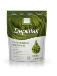 CERA PEROLA GLITTER JADE 1KG – DEPILFLAX