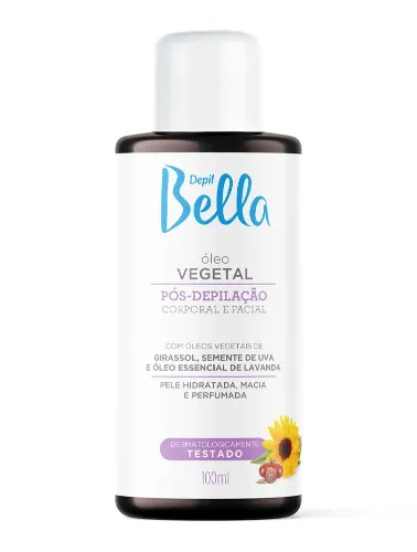 OLEO VEGETAL POS DEPILACAO 100ML DEPIL BELLA