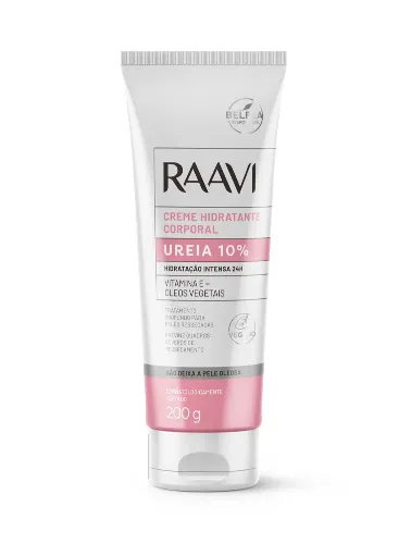 RAAVI CREME CORPORAL HIDRATANTE C/ UREIA 3%  200G
