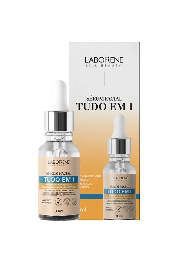 SERUM FACIAL TUDO EM 1 30ML LABORENE
