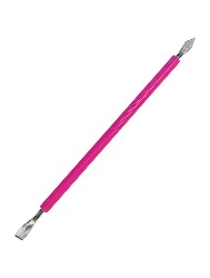 ESPATULA RASPADOR INOX SILICONE ROSA (REF-6080) SANTA CLARA