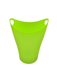 LIXEIRA PLASTICA P/ MANICURE VERDE
