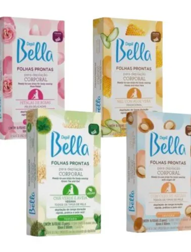 FOLHA CORPORAL DEPIL BELLA