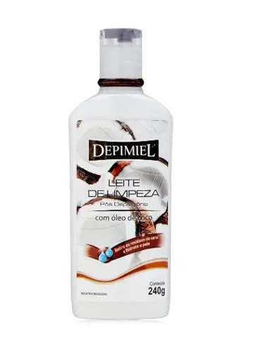 LEITE DE LIMPEZA POS DEPILATORIO - DEPIMIEL (240ML)