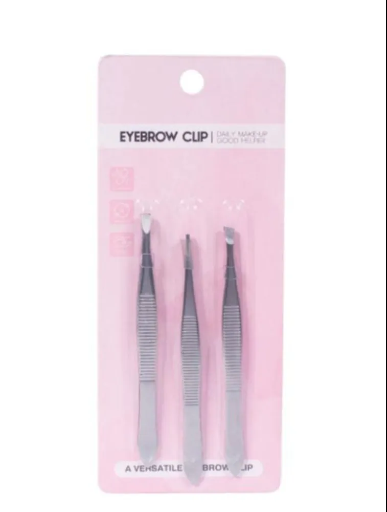 KIT 3 PINCAS EYEBROW