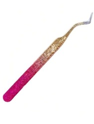 PINCA N08 ROSA C/GLITER NAIL TOOLS