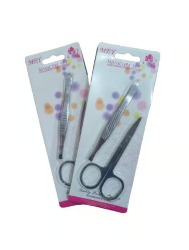 KIT TESOURA COM PINÇA MEY - PRATA