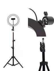 RING LIGHT ILED 12 POLEGADAS COMPLETA+ TRIPE