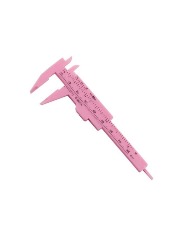 PAQUIMETRO PARA SOBRANCELHA PLASTICO 8CM