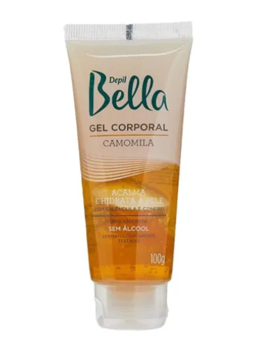 GEL CORPORAL CAMOMILA DEPIL BELLA 100G
